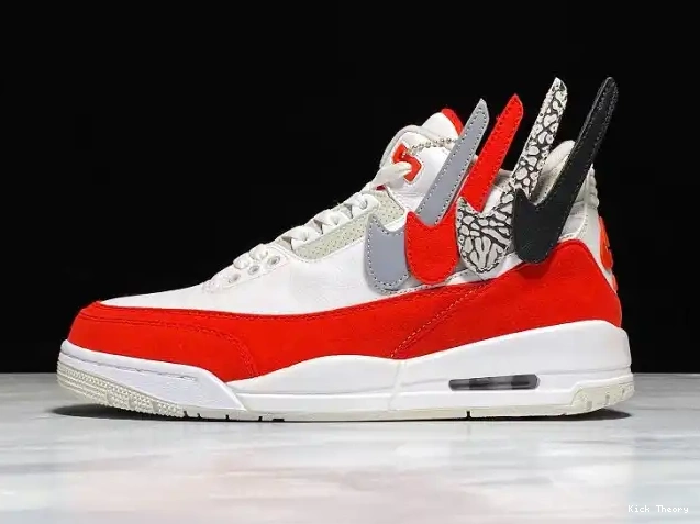 Kick Theory 3 CJ0939-100 Jordan Tinker Air White University Retro Red 0611